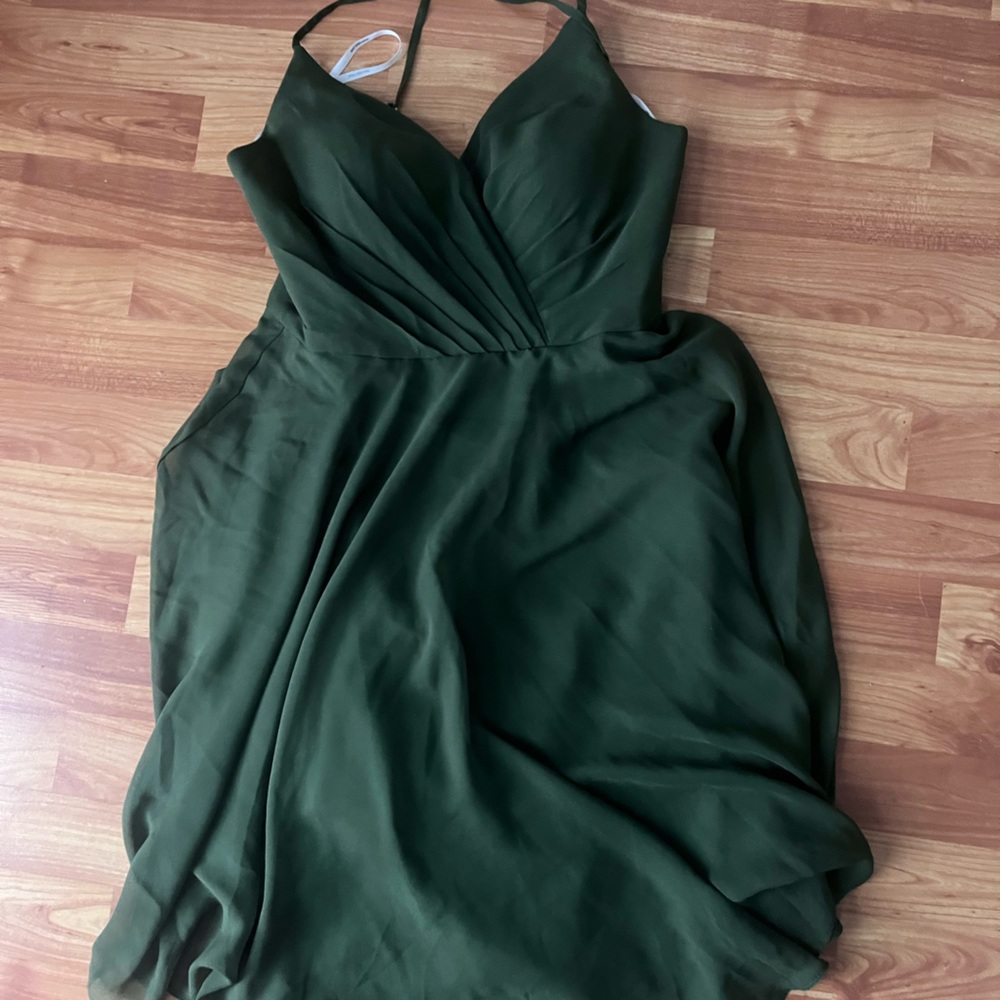 Green Bridesmaid Dress